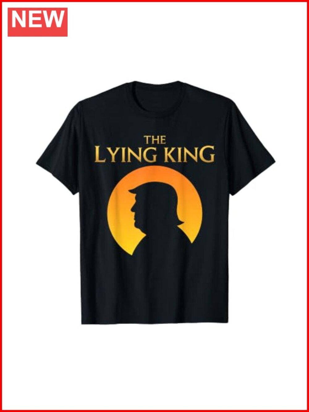 Political Satire Protest Humor T-Shirt Classic Fit Double-Needle Hem